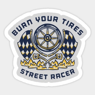 Street Racer Sticker